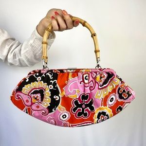 handbag  Depth : 18cm / 7in，Width : 8cm / 3in，Length : 40cm / 16in